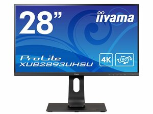 【開封未使用】iiyama ProLite XUB2893UHSU 28インチ 4K 液晶ディスプレイ B63438