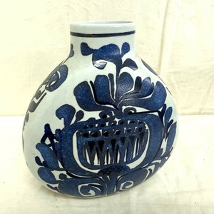 B850-H31-101 ROYAL COPENHAGEN ロイヤルコペンハーゲン 花瓶 花柄 花器 高さ約21cm