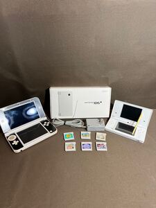 ！まとめ売り！　美品　任天堂　3DS LL1台　3DSi 1台　カセット6個ケース無し　充電器付き　大量まとめ売り　動作確認済み