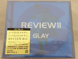 【GLAY】 CD; REVIEW Ⅱ -BEST OF GLAY-(Blu-ray Disc付)