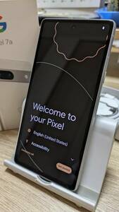 Google Pixel 7a ホワイト SIMフリー 容量: 128 GB 極美品
