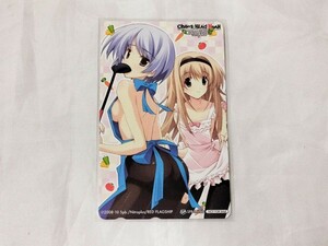 【未使用】CHAOS;HEAD　カオスヘッド　テレホンカード テレカ　特典　50度数　非売品　ニトロプラス　