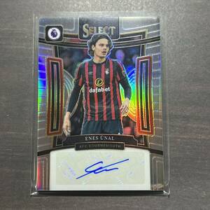 Enes Unal / AFC Bournemouth Signatures Auto 2023-24 Panini Select Premier League Soccer Autograph 直筆サイン