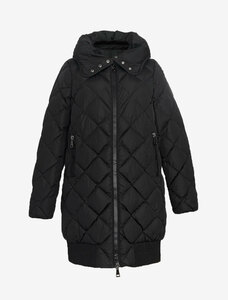 モンクレール MONCLER CROZANT ジップアップ ダウン コート ブラック