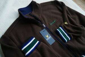 ◆冬本番／暖か！【 LYLE & SCOTT / ライル＆スコット 】フリース！フルジップ／デザイン~JKT◆BR/L