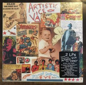 ■DANIEL JOHNSTON ■ダニエル・ジョンストン■”Artistic Vice” & “1990” / 2LP / Eye / Shrink / Very Rare / シュリンク / 歴史的名