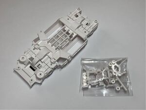 ◆◇ CNC加工 MSシャーシ フレキ フレキシブル 加工済み　完成品 極小径・AT・アンカー対応加工【ホワイト×ホワイト】 ◇◆