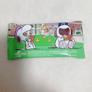 スヌーピーSNOOPY ウェットティッシュ　アンコール除菌タイプ:未開封:ニッセイノベルティ:送料140円