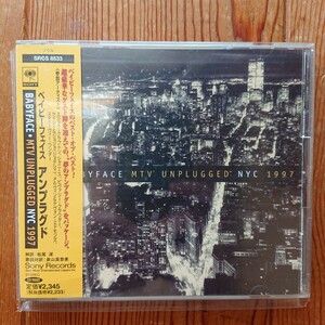 【国内盤/見本盤】BABYFACE / MTV UNPLUGGED NYC 1997(ベイビーフェイス / アンプラグド)［超豪華ゲストと名曲を共演］