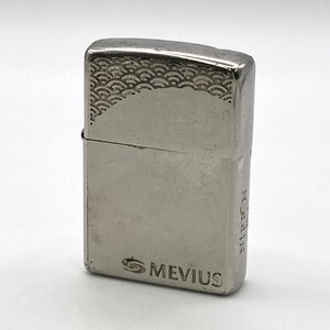 ZIPPO/ジッポー/MEVIUS/メビウス/シルバーカラー/2012年製/ライター/煙草/喫煙具/喫煙グッズ/火花OK/コレクション/ジャンク/E025