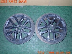 3UPJ=22570962]日産 フェアレディZ Z34 純正 ホイール 18×9J +15 PCD114.3 5穴 2本 中古