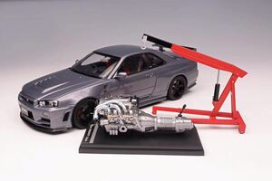 MotorHelix モーターヘリックス　1/18 日産 R34 スカイライン GT-R Z-TUNE Nismo CRS Ver.