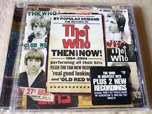 UK【CD】THE WHO / THEN AND NOW!ベスト盤+新曲2