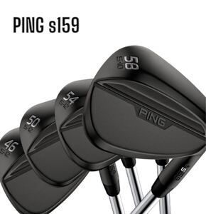 PING ピン s159 WEDGE ウェッジ ミッドナイト 4本セット #46-12 #50-12 #54-12 #58-10 N.S.PRO MODUS3 TOUR 105