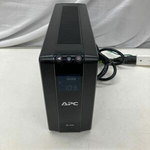 66①●60306-③ APC RS400 BR400G-JP 無停電電源装置 ジャンク品 通電のみ