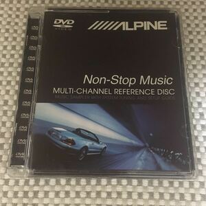 ALPINE マルチチャンネル リファレンス ディスク Non-Stop Music MULTI-CHANNEL REFERENCE DISC