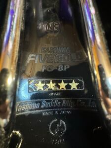 KASHIMAX FIVE GOLD FG-8P NJS レール幅30mm カシマックス ナローサドル　ピスト　競輪　ケイリン　NJS