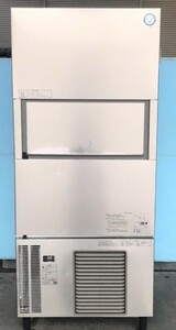 動作OK品　110㎏タイプ　フクシマ 製氷機 3相200V　1日あたり：240㎏　製氷停止ボタン　 FIC-A240KV1S キューブアイス 700×670×1650