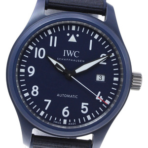 IWC IWC SCHAFFHAUSEN IW328101 パイロット ウォッチ 限定750本 自動巻き メンズ 良品 保証書付き_845694