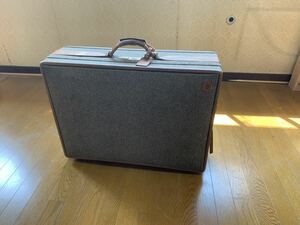 R512-0906★ Hartmann Luggage ツイード ハートマン USA製ビンテージ トランク キャリーケース アメリカン アンティーク 古着 トラッド