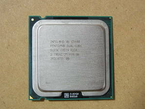 ■Intel Pentium Dual-Core E5400 SLGTK 2.70GHz/2M/800/06 Wolfdale LGA775 2コア (Ci0502)