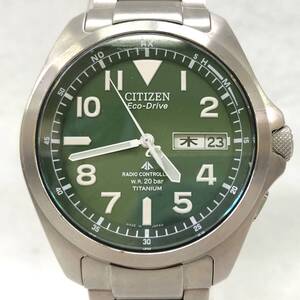 CITIZEN / Eco-Drive / PROMASTER / H100-T011039 / シチズン / エコドライブ / プロマスター / 電波時計 / メンズ腕時計 / 稼働 / 現状品