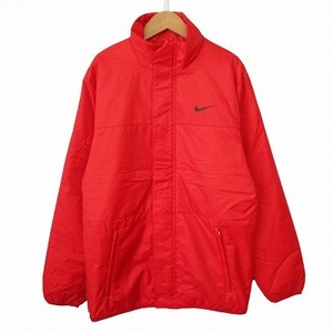 ナイキゴルフ NIKE GOLF 中綿 ジャケット ブルゾン M 赤 レッド メンズ