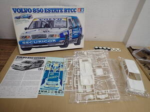 「714/S5B」A.12 未組立 TAMIYA タミヤ 1/24 スポーツカーシリーズNO.162 ボルボ 850 VOLVO エステート BTCC プラモデル 元箱