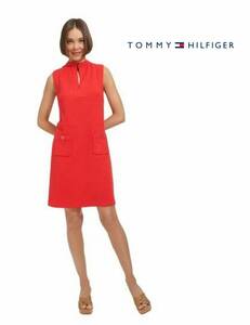 未使用　TOMMY HILGIGER　トミーヒルフィガー　大きいサイズ　ポケットつきワンピース　US：12（XL）