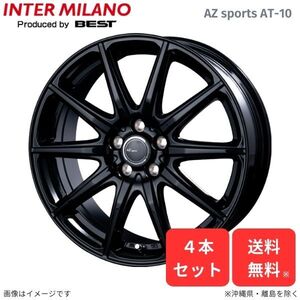 ホイール インターミラノ カローラツーリング 210系 トヨタ 4本セット AZスポーツ AT-10 【15×6.0J 5-100 INSET43】