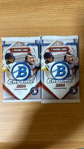 2024 Bowman Chrome 2024 未開封　2パック　