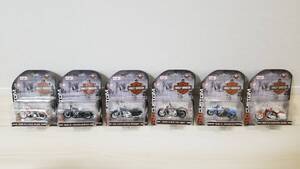 HARLEY-DAVIDSON　1:24　未開封6台セット　