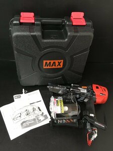 【未使用】★ MAX(マックス) 90㎜高圧釘打ち機 スーパーネイラ HN-90N6(D)　T4203　IT951FHBJBBK