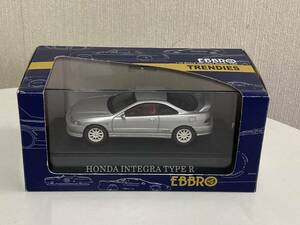 送料無料　1/43 エブロ EBBRO 　HONDA INTEGRA TYPE R White DC2 エブロ ホンダ インテグラ タイプRミニカー　模型　