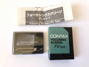 CONTAX コンタックス フォーカシングスクリーン FU-6 U-6