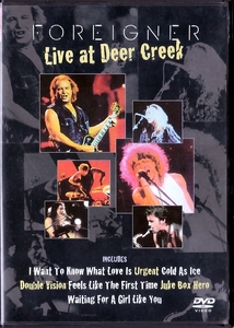 送料込★FOREIGNER　Live at Deer Creek DVD-VIDEO★フォリナー　ライブ★輸入盤・廃版★中古美品★匿名配送