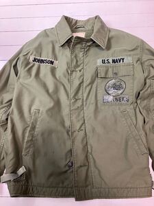 U.S.NAVY　A-2　DECK　JACKET A2デッキジャケット