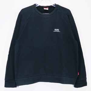 WTAPS ダブルタップス 15AW INGREDIENTS CREW SWEAT イングリーディエンツ クルー スウェット ブラック トップス トレーナー Mayz