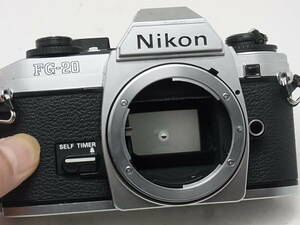 ☆ ニコン Nikon FG-20 (点検済み！マニュアルモード作動！AUTO機能作動！現状問題無し！）☆