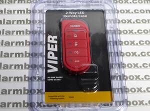 Viper 7856V リモート キャンディケース レッド バイパー 双方向LED 5ボタン リモコン セキュリティキーレス 2Way 新品未使用 保管品