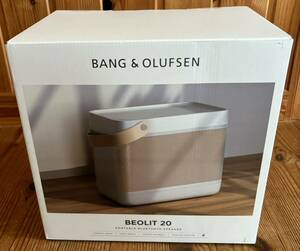 新品　Bang & Olufsen Beolit20 Grey Mist バングアンドオルフセン ポータブルスピーカー bluetooth ワイヤレス 日本正規品　B&O