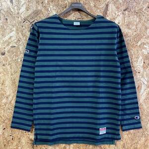 champion Let it Ride ボーダー 長袖 Tシャツ M コラボ 別注 限定 ボートネック LIR