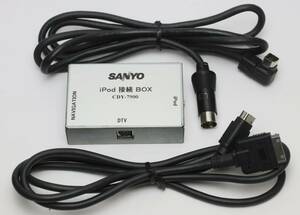  スズキ・日産対応■SANYO iPod接続BOX CDY-7900 中古