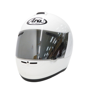 【1円】ARAI アライ HR Innovation フルフェイスヘルメット ホワイト系 [240101035151]