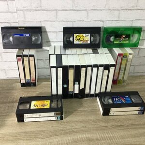 5496 【ジャンク】VHS 使用済ビデオテープ 35本 maxell TDK FUJIFILM まとめ売り