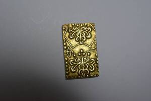 （２４８－C）阿波コイン　明治二分金　２．９ｇ　美品クラス