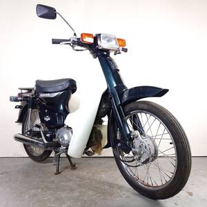 【HONDA Super Cub CUSTOM スーパーカブ50 カスタム C50】始動確認済 書類付 原付 セル付 ４速 12V 角目 ビジネス C50CMP【埼玉/熊谷】R157