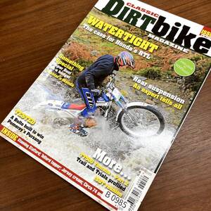 B0985　「CLASSIC DIRT BIKE」クラシック　ヴィンテージバイク　英国車 バイク カスタム 古本　雑誌 旧車　当時物　ビンテージ　自動車