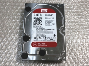 ■ 使用僅か　AVコマンド対応　高信頼ハードディスク WD Red 2TB WD20EFRX