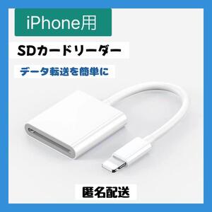 iPhone SDカードリーダー スマホ転送 データ 写真 データ